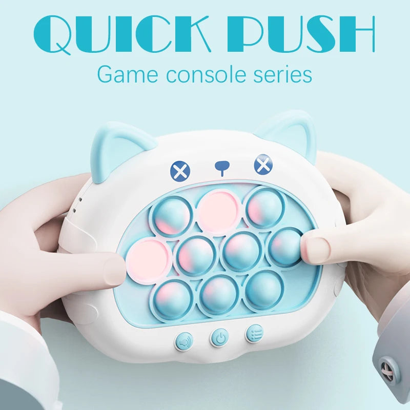Cat Electronic Quick Push Pop Game Console