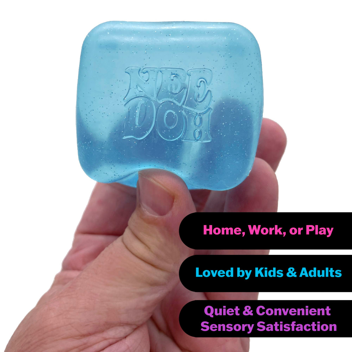 NeeDoh Nice Cube Squishy – Purple